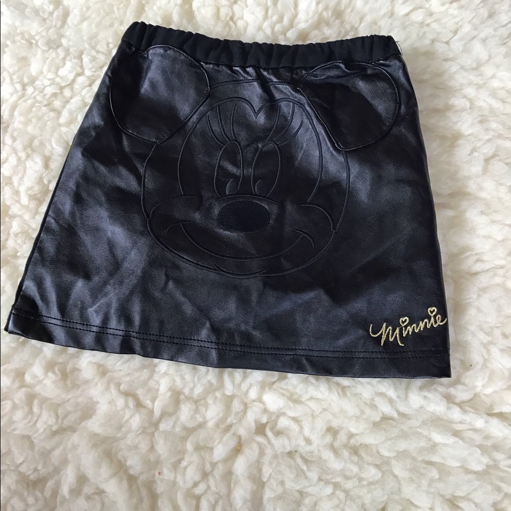 Cute pleather skirt